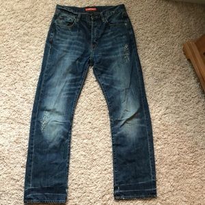 High rise Ed Hardy jeans